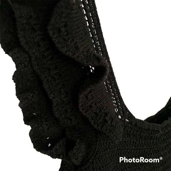 Only, Black Crochet Dress, New with Tags - Picture 7 of 14